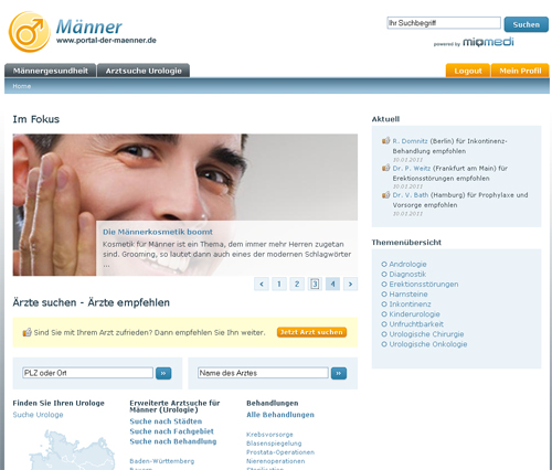 Portal der Männer